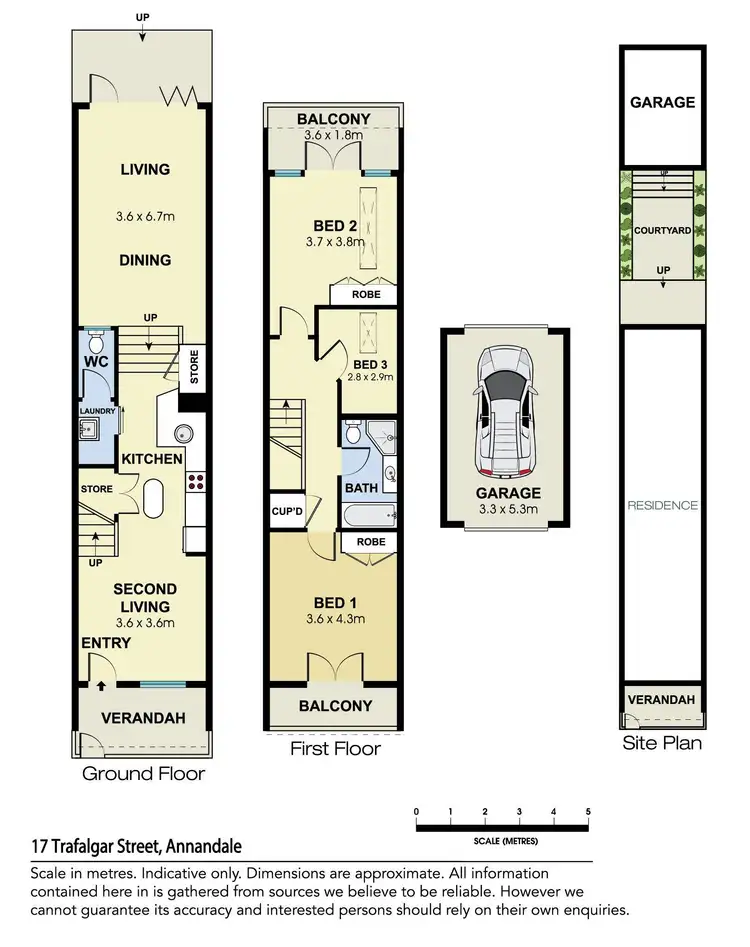 Floorplan of Homely house listing, 17 Trafalgar Street, Annandale NSW 2038
