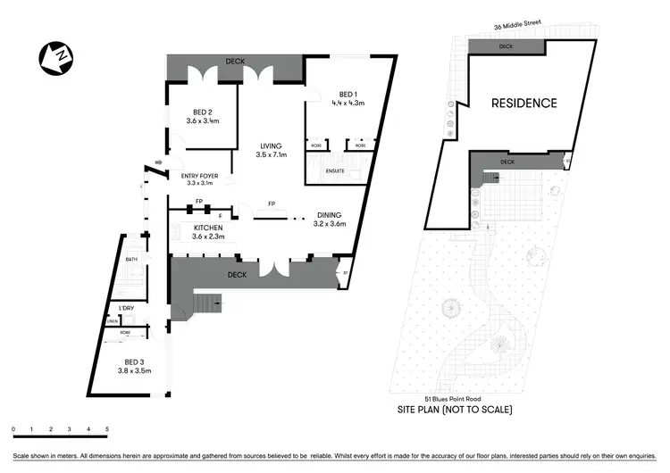 Floorplan of Homely house listing, 51 Blues Point Road, Mcmahons Point NSW 2060