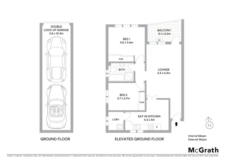 Floorplan of Homely unit listing, 9/38-40 President Avenue, Kogarah NSW 2217