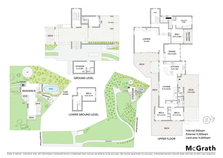 Floorplan of Homely house listing, 37 Campbell Close, Korora NSW 2450