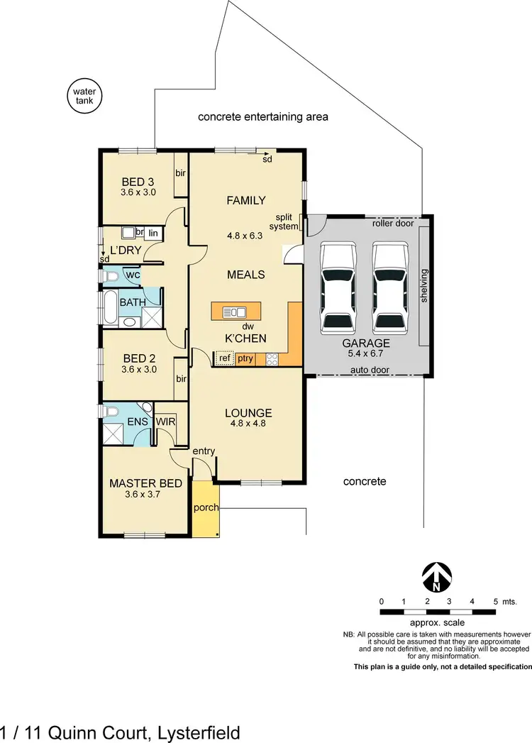 Floorplan of Homely townhouse listing, 1/11 Quinn Court, Lysterfield VIC 3156