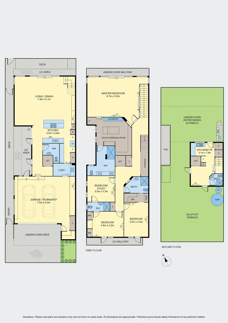 Floorplan of Homely house listing, 22 Waterside Place, Maribyrnong VIC 3032