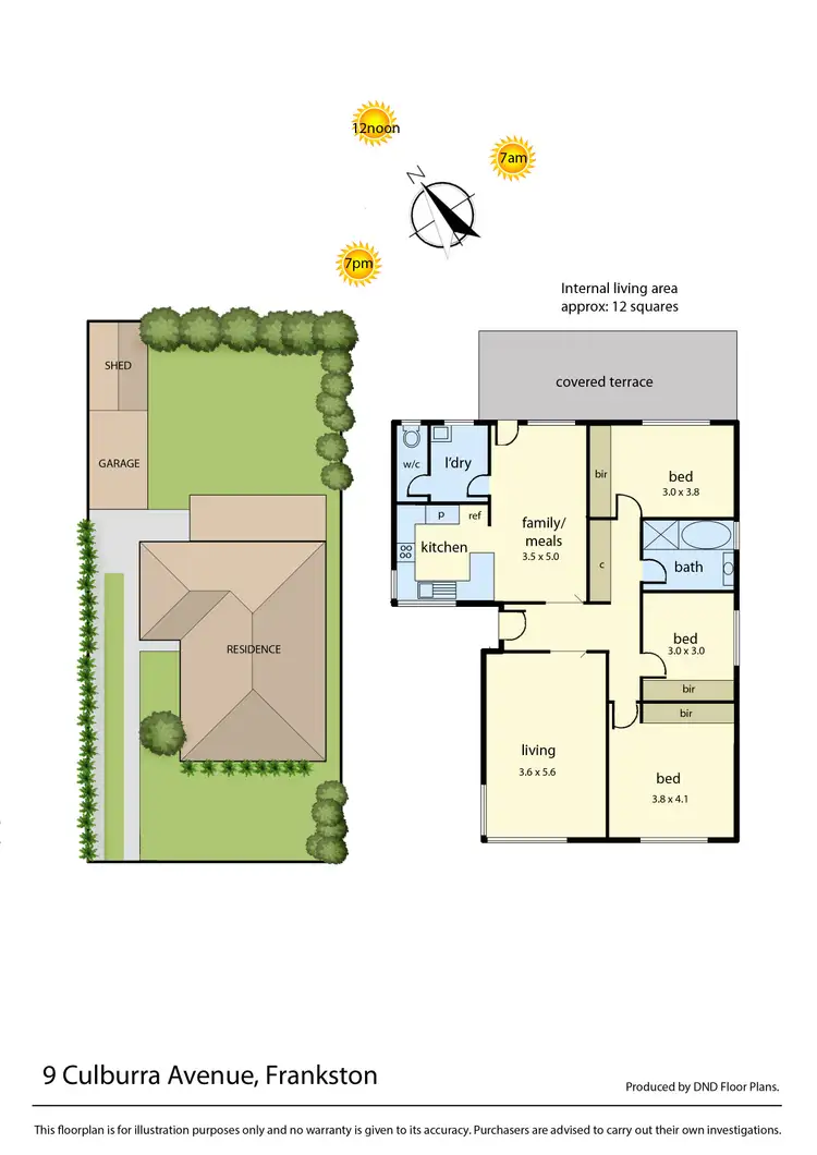 Floorplan of Homely house listing, 9 Culburra Avenue, Frankston VIC 3199