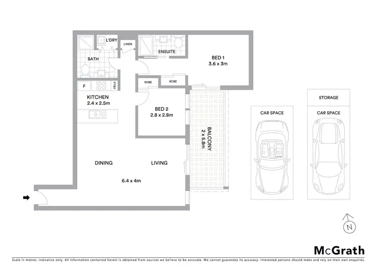 Floorplan of Homely apartment listing, 30/41 Clare Burton Crescent, Franklin ACT 2913