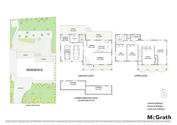 Floorplan of Homely house listing, 27 Diggers Beach Road, Coffs Harbour NSW 2450