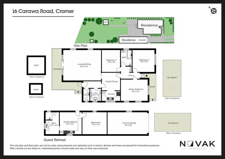 Floorplan of Homely house listing, 16 Carawa Road, Cromer NSW 2099