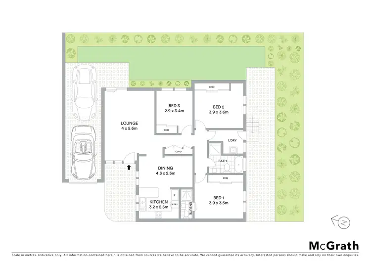 Floorplan of Homely villa listing, 4/6 Warrawong Street, Eastwood NSW 2122