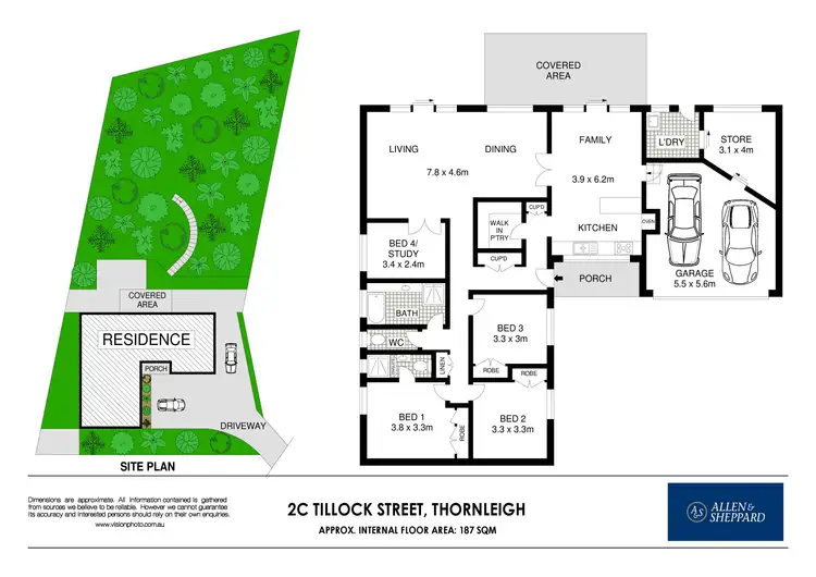 Floorplan of Homely house listing, 2C Tillock Street, Thornleigh NSW 2120