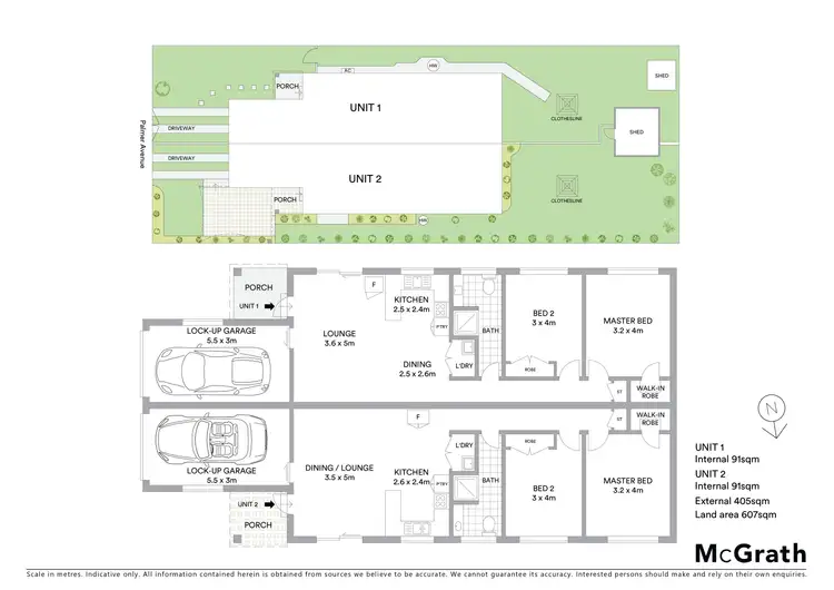 Floorplan of Homely semi-detached listing, 12 Palmer Avenue, Golden Beach QLD 4551
