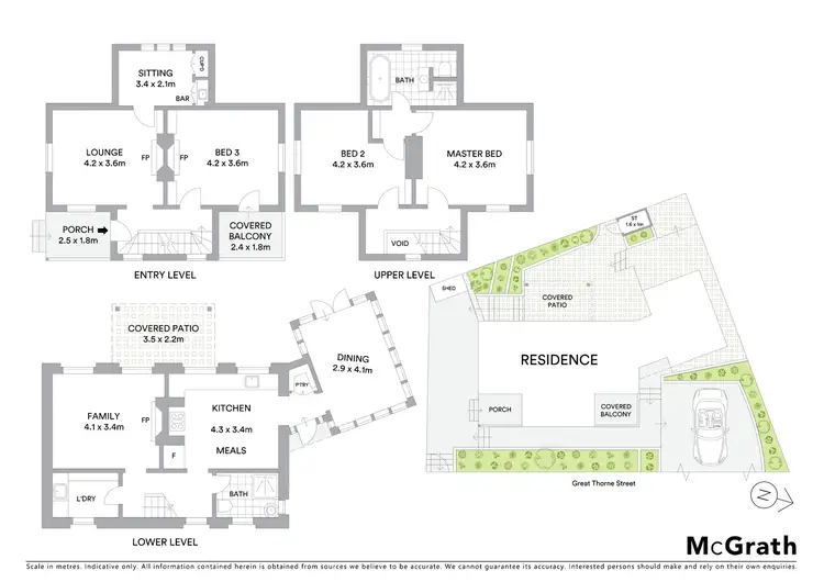 Floorplan of Homely house listing, 38 Great Thorne Street, Edgecliff NSW 2027