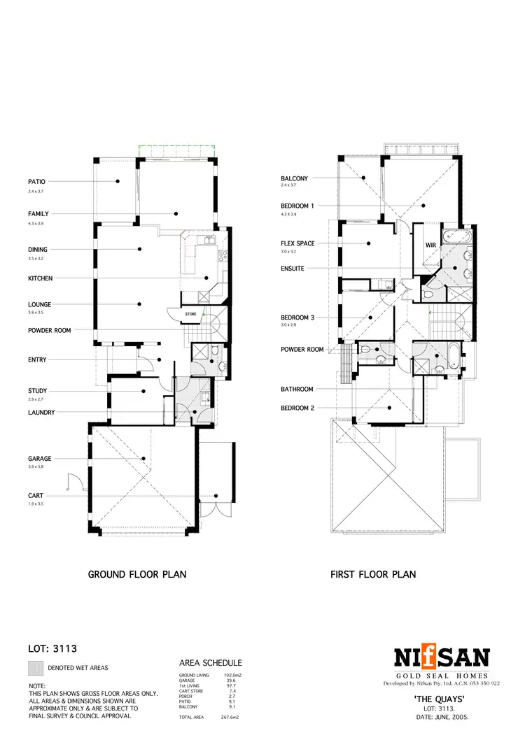 Floorplan of Homely house listing, 3069 Quay South Drive, Carrara QLD 4211