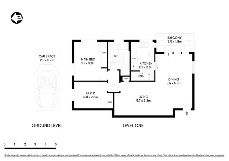 Floorplan of Homely apartment listing, 8/10 Lindsay Street, Neutral Bay NSW 2089