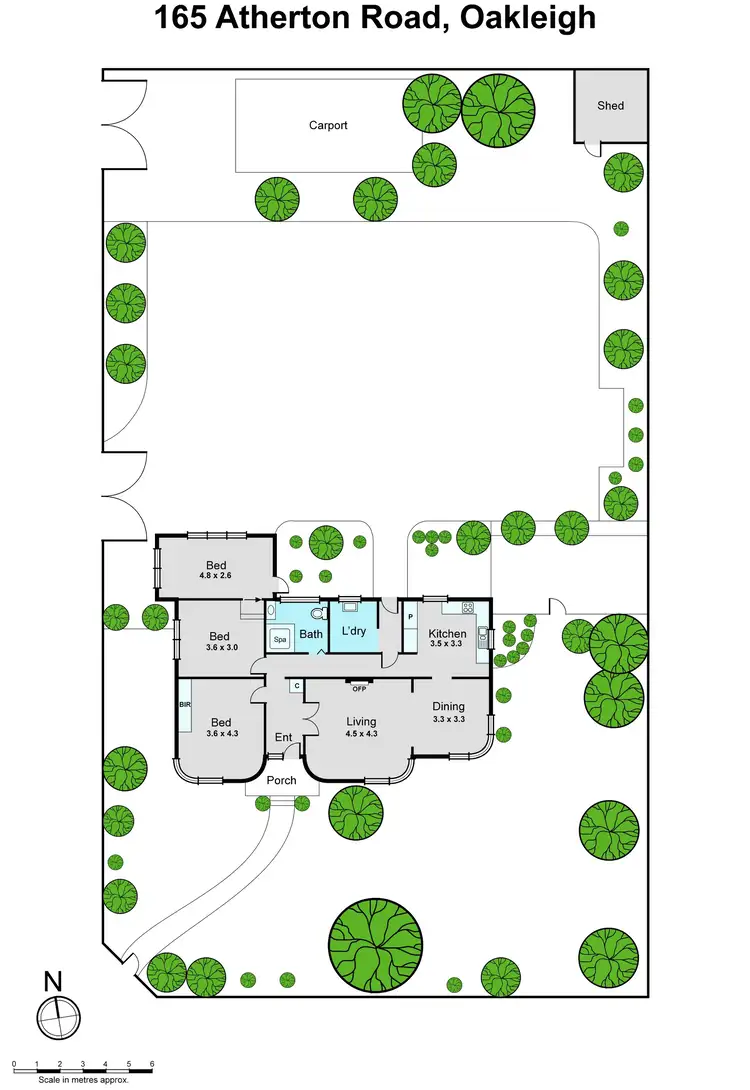Floorplan of Homely house listing, 165 Atherton Road, Oakleigh VIC 3166