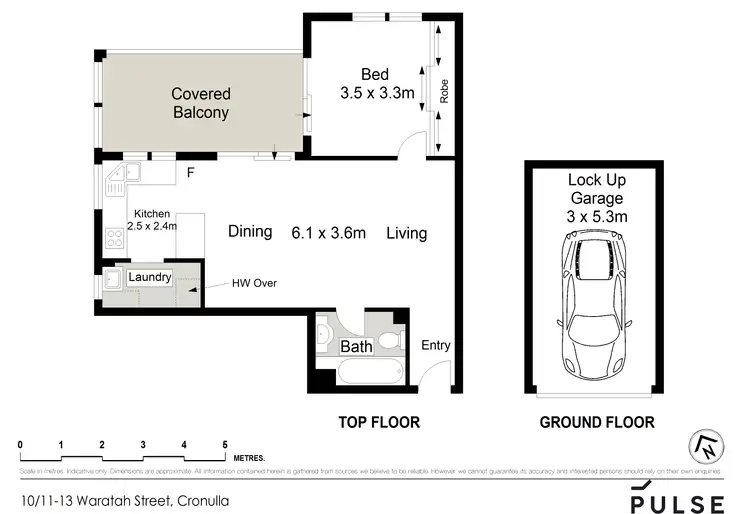Floorplan of Homely apartment listing, 10/11-13 Waratah Street, Cronulla NSW 2230