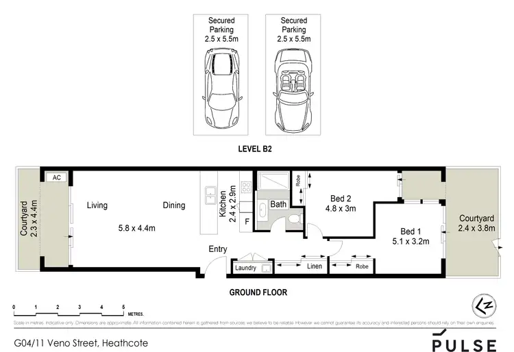 Floorplan of Homely apartment listing, G04/11 Veno Street, Heathcote NSW 2233