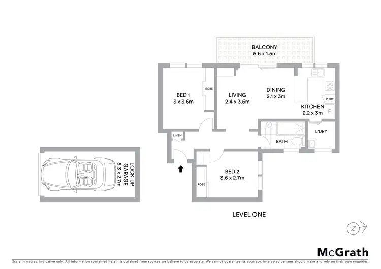 Floorplan of Homely apartment listing, 4/80-82 Pacific Parade, Dee Why NSW 2099