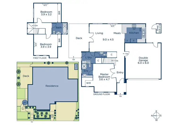 Floorplan of Homely house listing, 1A Devon Drive, Blackburn North VIC 3130