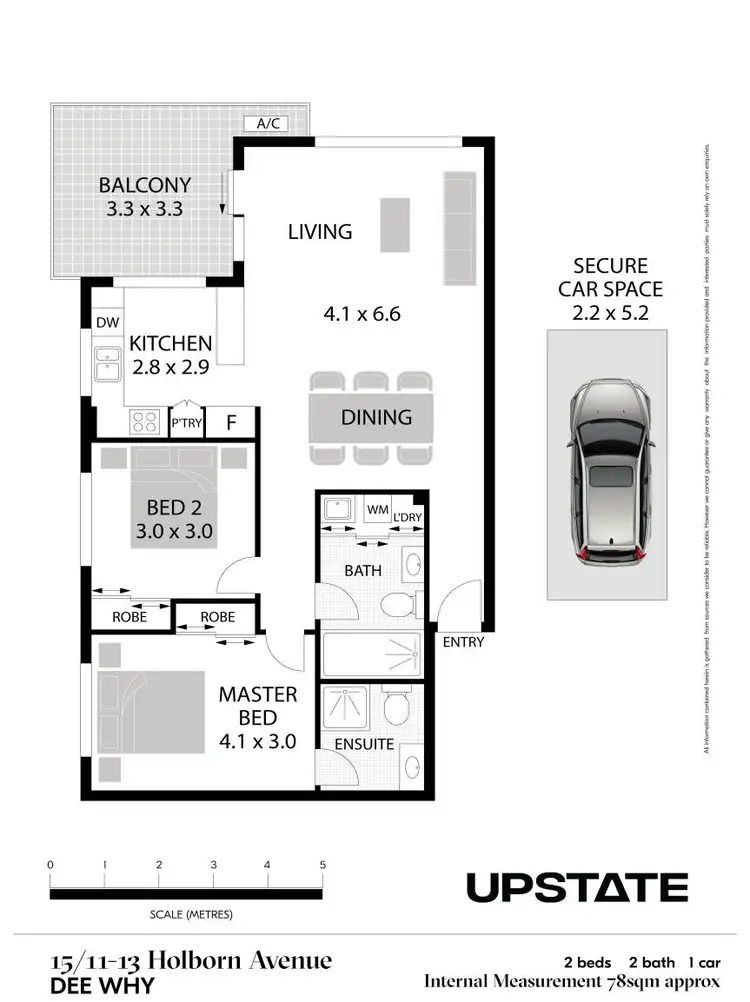 Floorplan of Homely unit listing, 15/11-13 Holborn Avenue, Dee Why NSW 2099