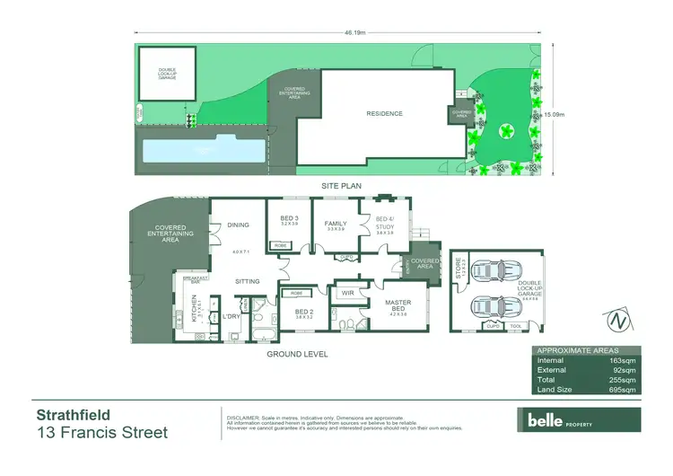Floorplan of Homely house listing, 13 Francis Street, Strathfield NSW 2135