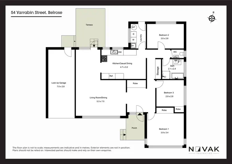 Floorplan of Homely house listing, 54 Yarrabin Street, Belrose NSW 2085