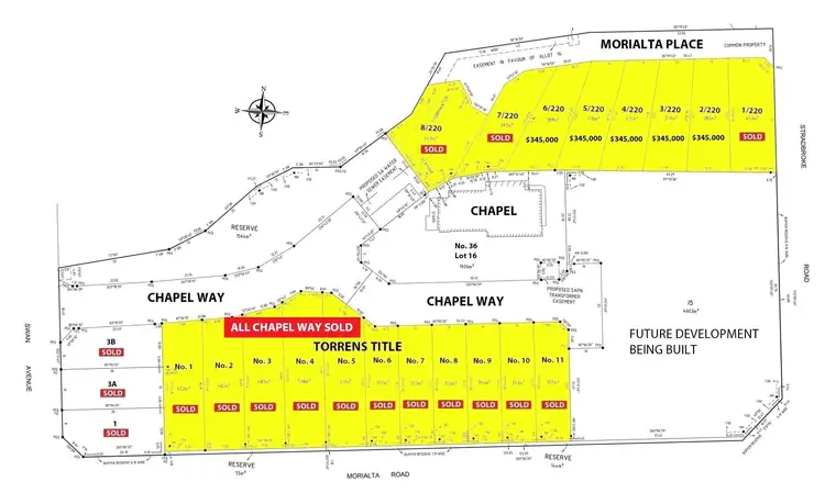 Floorplan of Homely land listing, 2/220 Stradbroke (off Of Morialta Place) Road, Rostrevor SA 5073