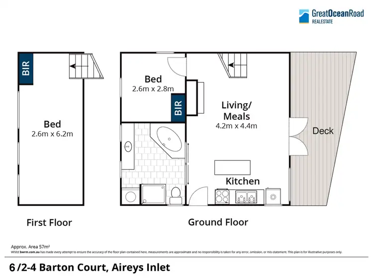 Floorplan of Homely villa listing, Level Villa 7/Lot 7/2-4 Barton Court, Aireys Inlet VIC 3231