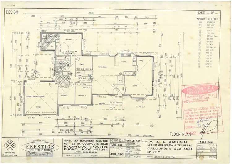 Floorplan of Homely house listing, 112 Taylor Avenue, Golden Beach QLD 4551