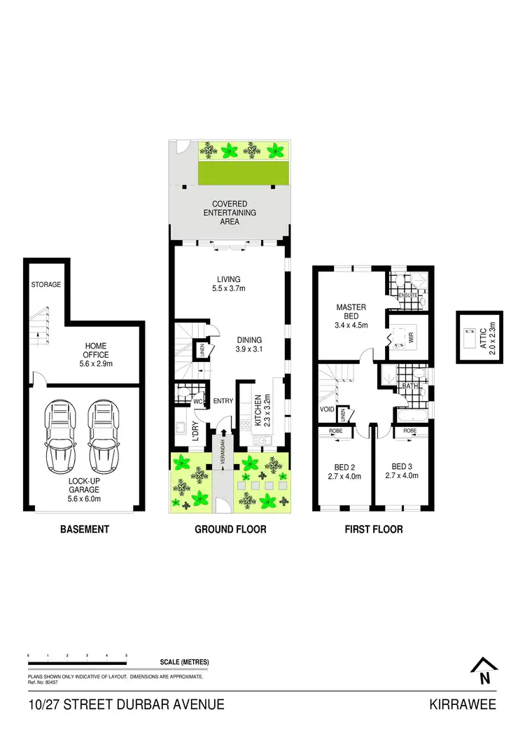 Floorplan of Homely townhouse listing, 10/27-29 Durbar Avenue, Kirrawee NSW 2232