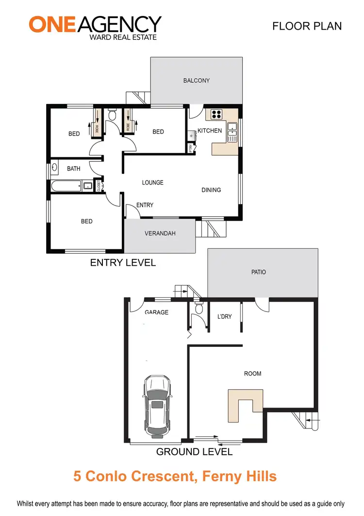 Floorplan of Homely house listing, 5 Conlo Crescent, Ferny Hills QLD 4055