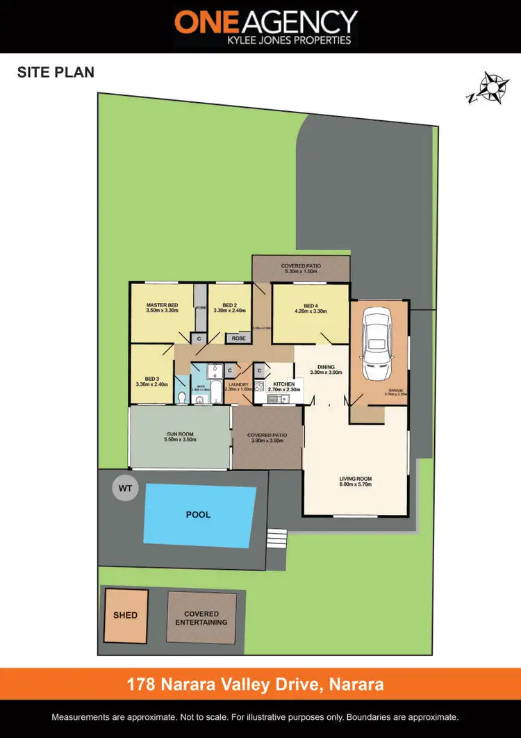 Floorplan of Homely house listing, 178 Narara Valley Drive, Narara NSW 2250