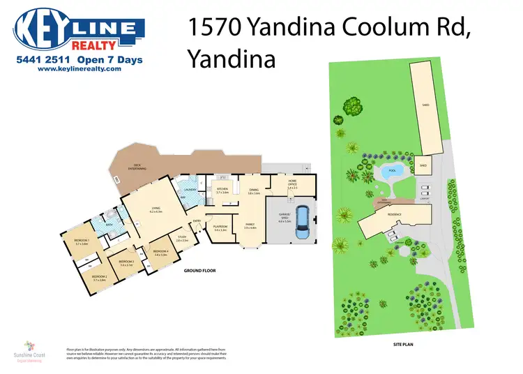 Floorplan of Homely house listing, 1570 Yandina Coolum Road, Yandina QLD 4561