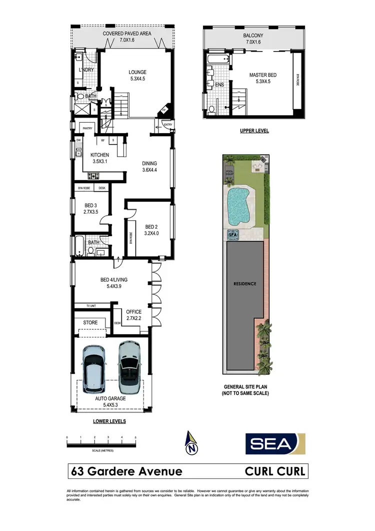 Floorplan of Homely house listing, 63 Gardere Avenue, Curl Curl NSW 2096