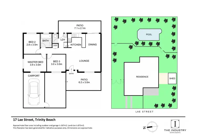 Floorplan of Homely house listing, 17 Lae Street, Trinity Beach QLD 4879