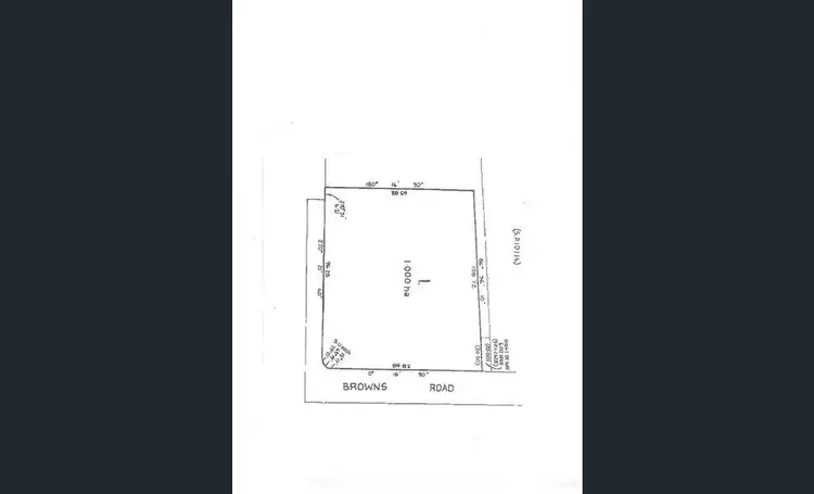 Floorplan of Homely land listing, Browns Road, Port Sorell TAS 7307
