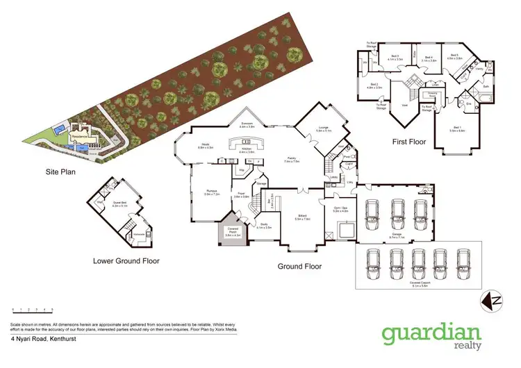 Floorplan of Homely house listing, 4 Nyari Road, Kenthurst NSW 2156