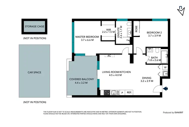 Floorplan of Homely apartment listing, 103/2 Moonering Drive, Coburg VIC 3058
