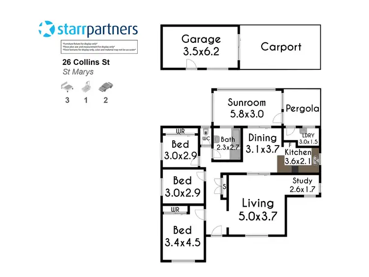 Floorplan of Homely house listing, 26 Collins Street, St Marys NSW 2760