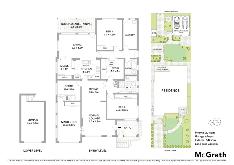 Floorplan of Homely house listing, 3 Wood Street, Lane Cove NSW 2066