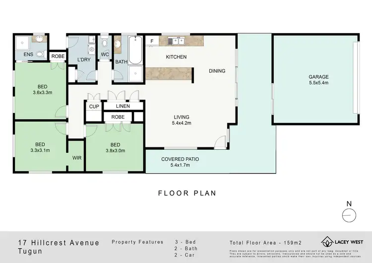 Floorplan of Homely house listing, 17 Hillcrest Avenue, Tugun QLD 4224