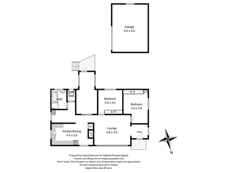 Floorplan of Homely house listing, 8 College Court, Devonport TAS 7310