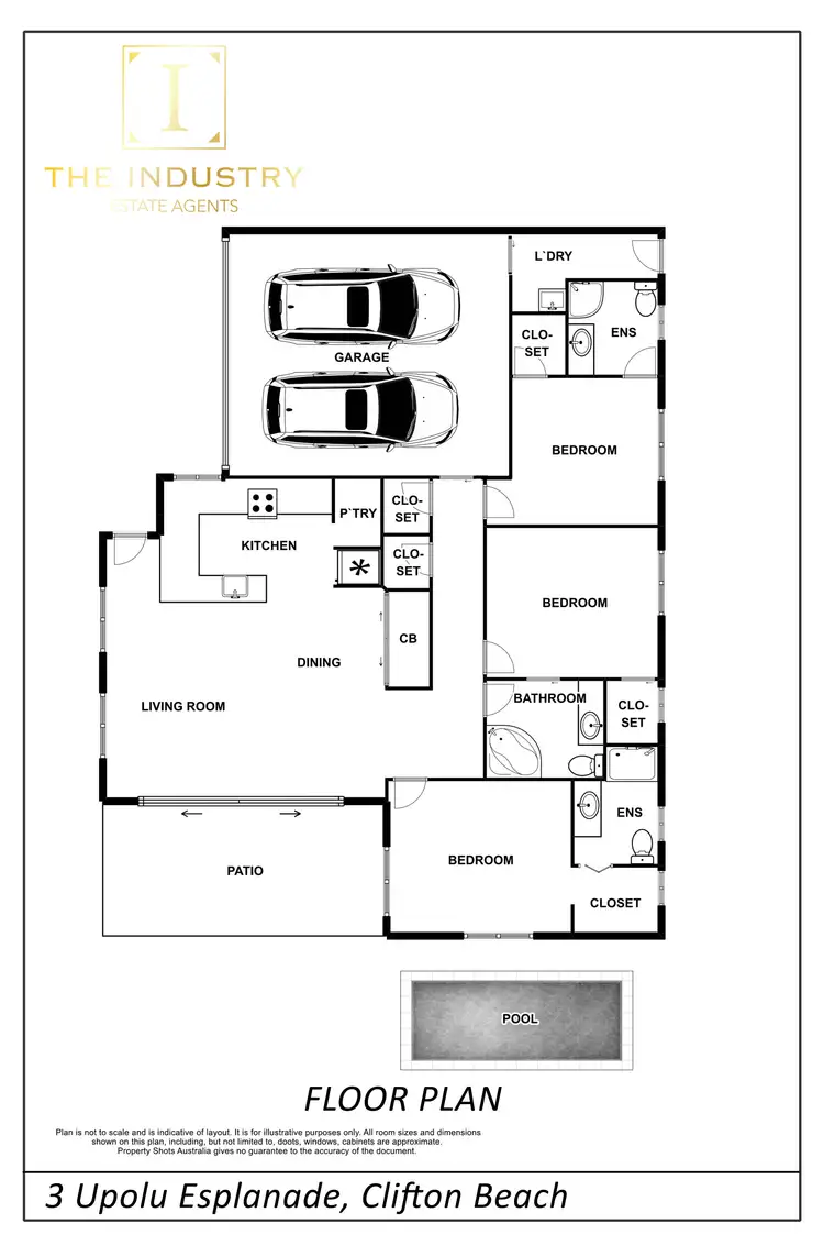 Floorplan of Homely unit listing, 1/3 Upolu Esplanade, Clifton Beach QLD 4879