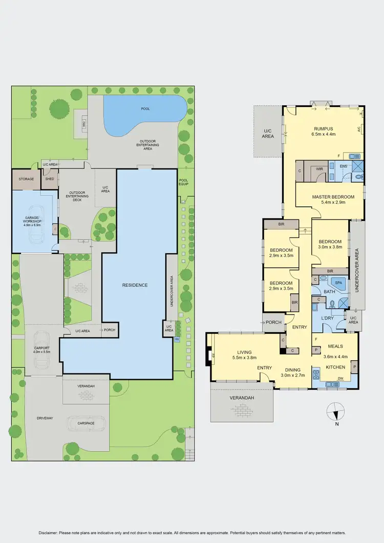 Floorplan of Homely house listing, 45 Ruby Street, Essendon West VIC 3040