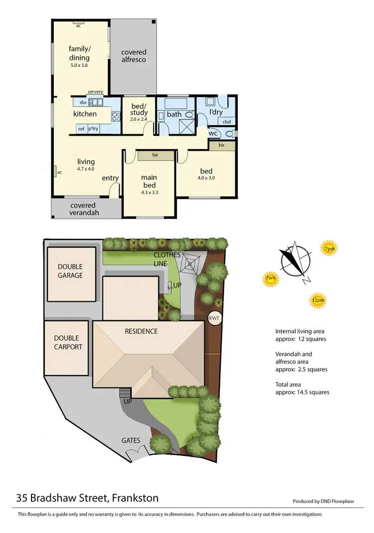 Floorplan of Homely house listing, 35 Bradshaw Street, Frankston VIC 3199