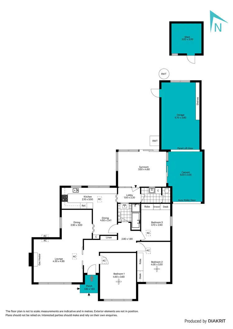 Floorplan of Homely house listing, 473 Marion Road, South Plympton SA 5038