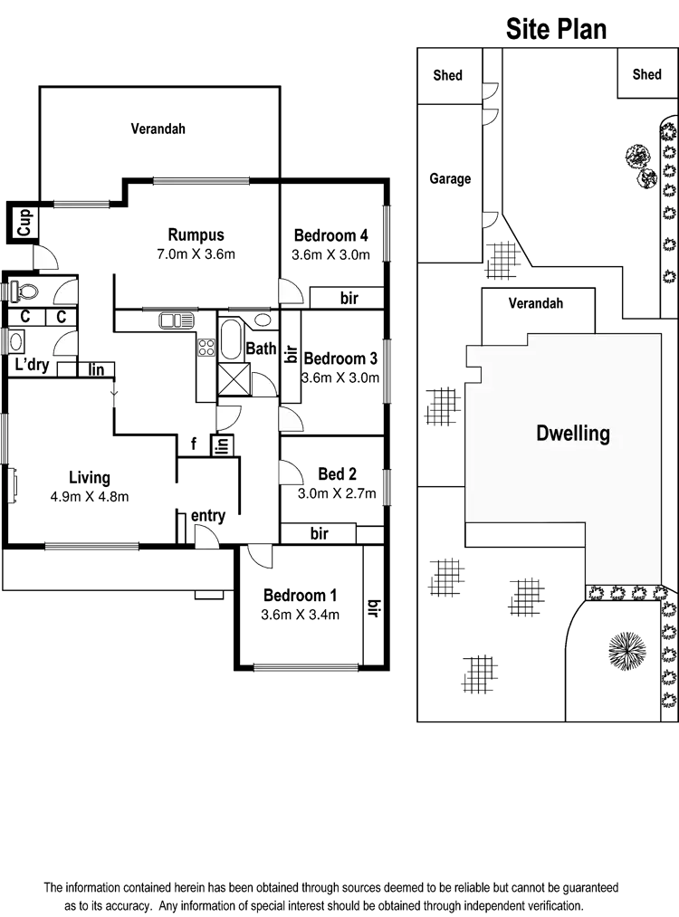 Floorplan of Homely house listing, 3 Ethel Avenue, Lalor VIC 3075