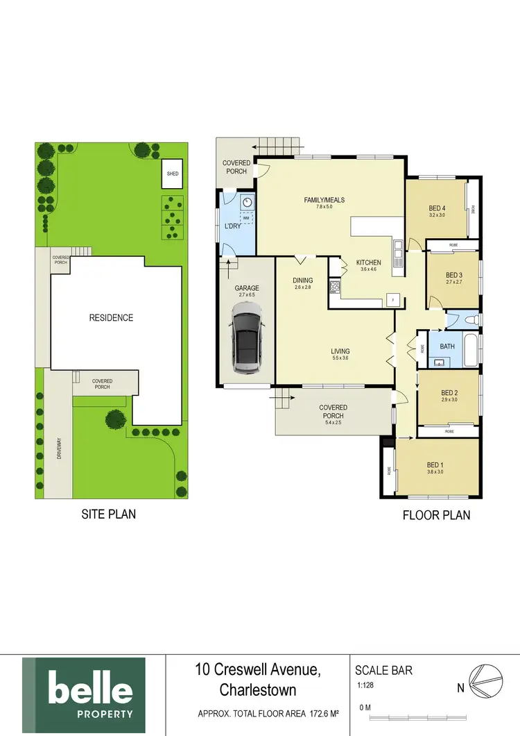 Floorplan of Homely house listing, 10 Creswell Avenue, Charlestown NSW 2290