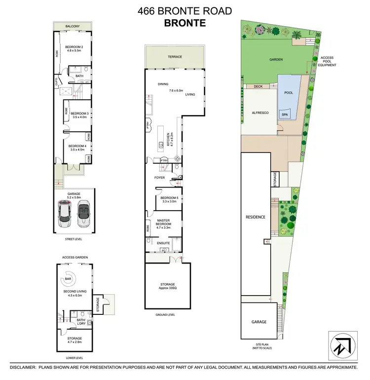 Floorplan of Homely house listing, 466 Bronte Road, Bronte NSW 2024