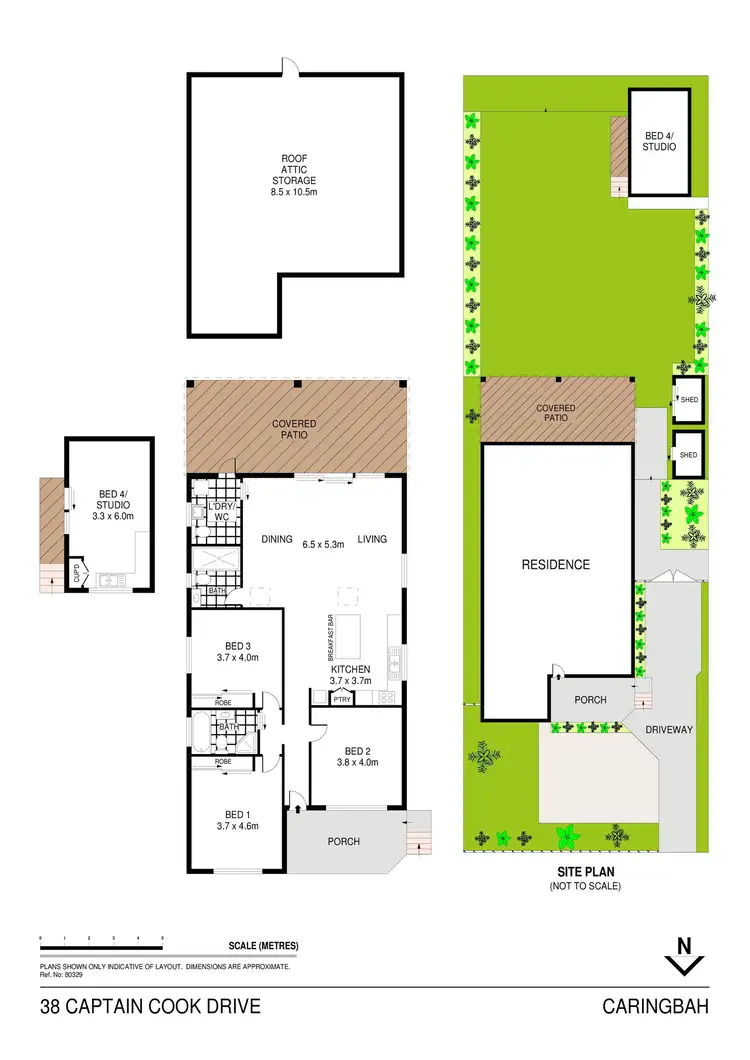 Floorplan of Homely house listing, 38 Captain Cook Drive, Caringbah NSW 2229