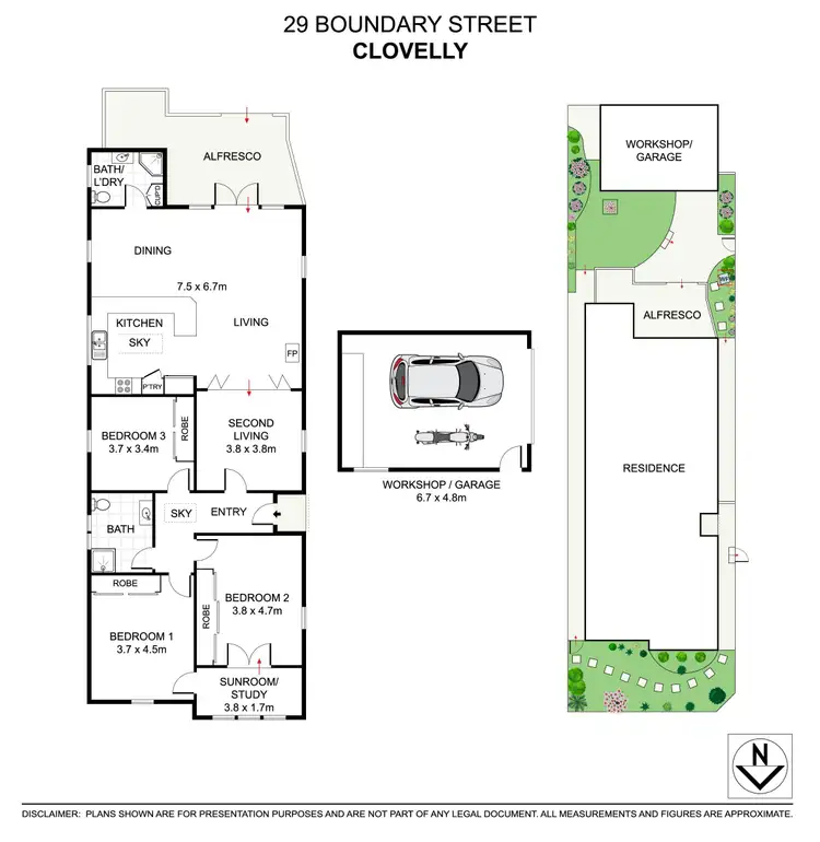 Floorplan of Homely house listing, 29 Boundary Street, Clovelly NSW 2031