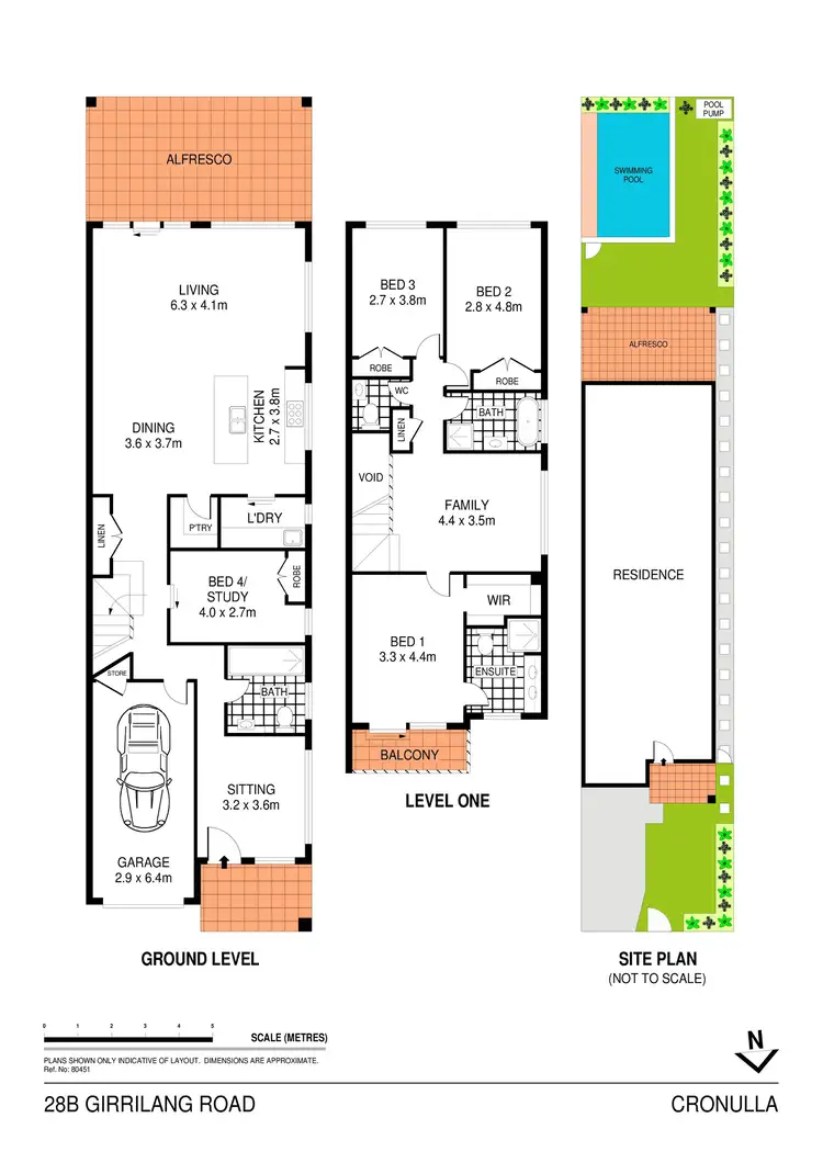 Floorplan of Homely house listing, 28b Girrilang Road, Cronulla NSW 2230